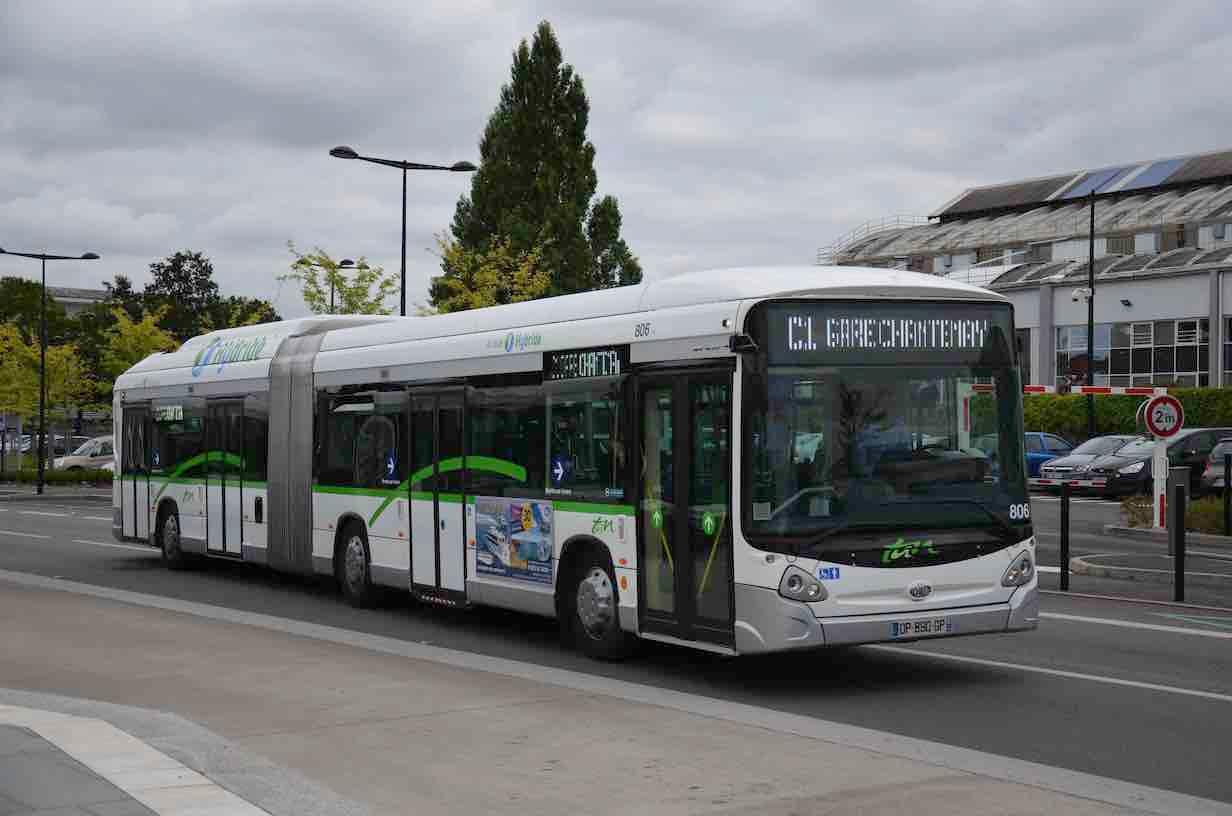 Bus du réseau TAN à Nantes