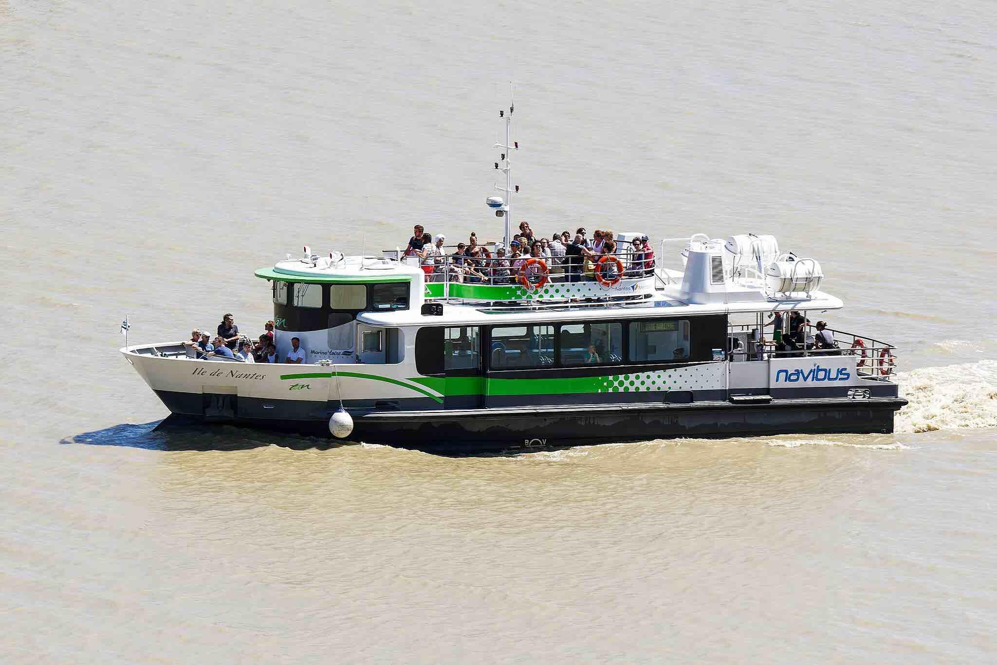 Navibus du réseau TAN à Nantes