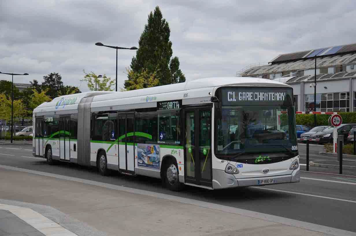 Bus du réseau TAN à Nantes